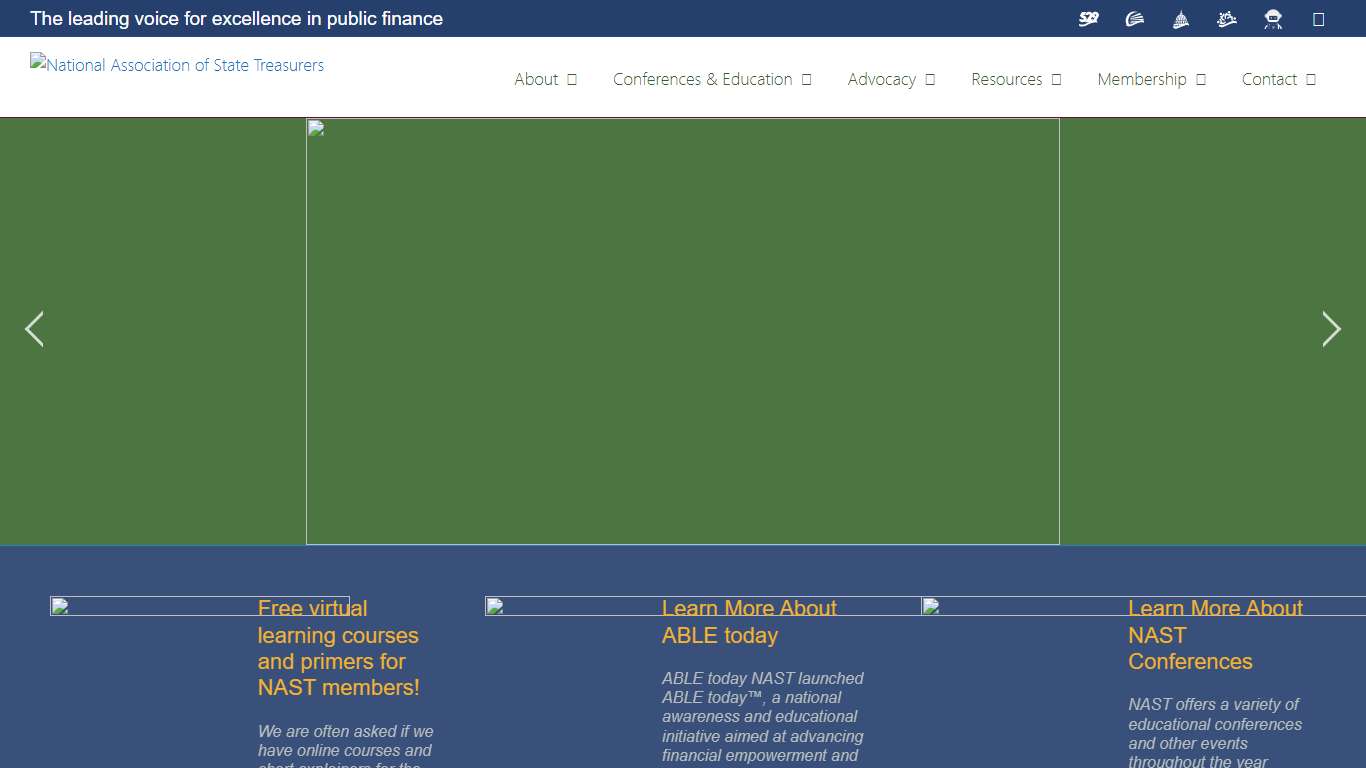 Home - National Association of State Treasurers (NAST)